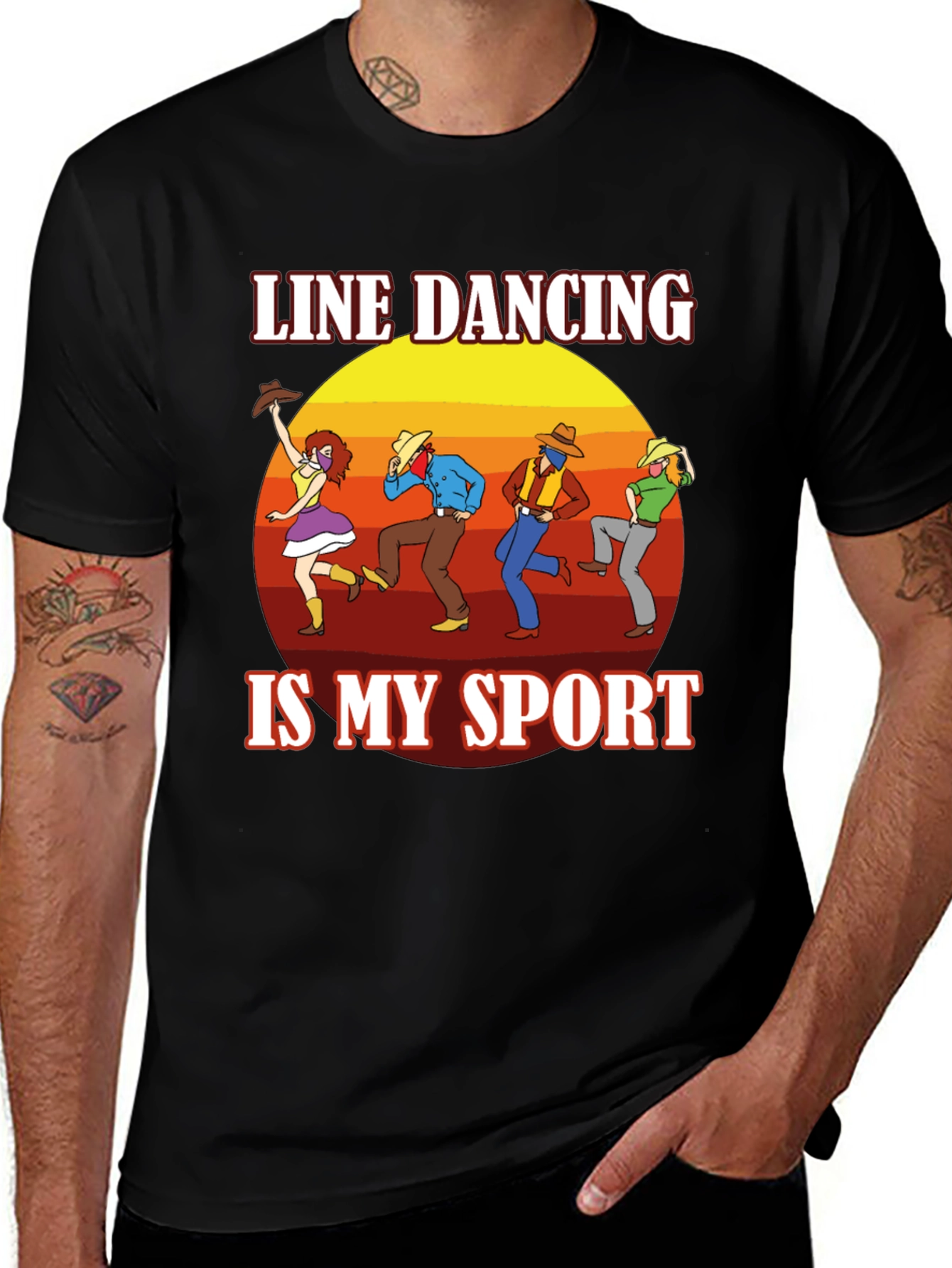 Line Dancing Is My Sport T-Shirt