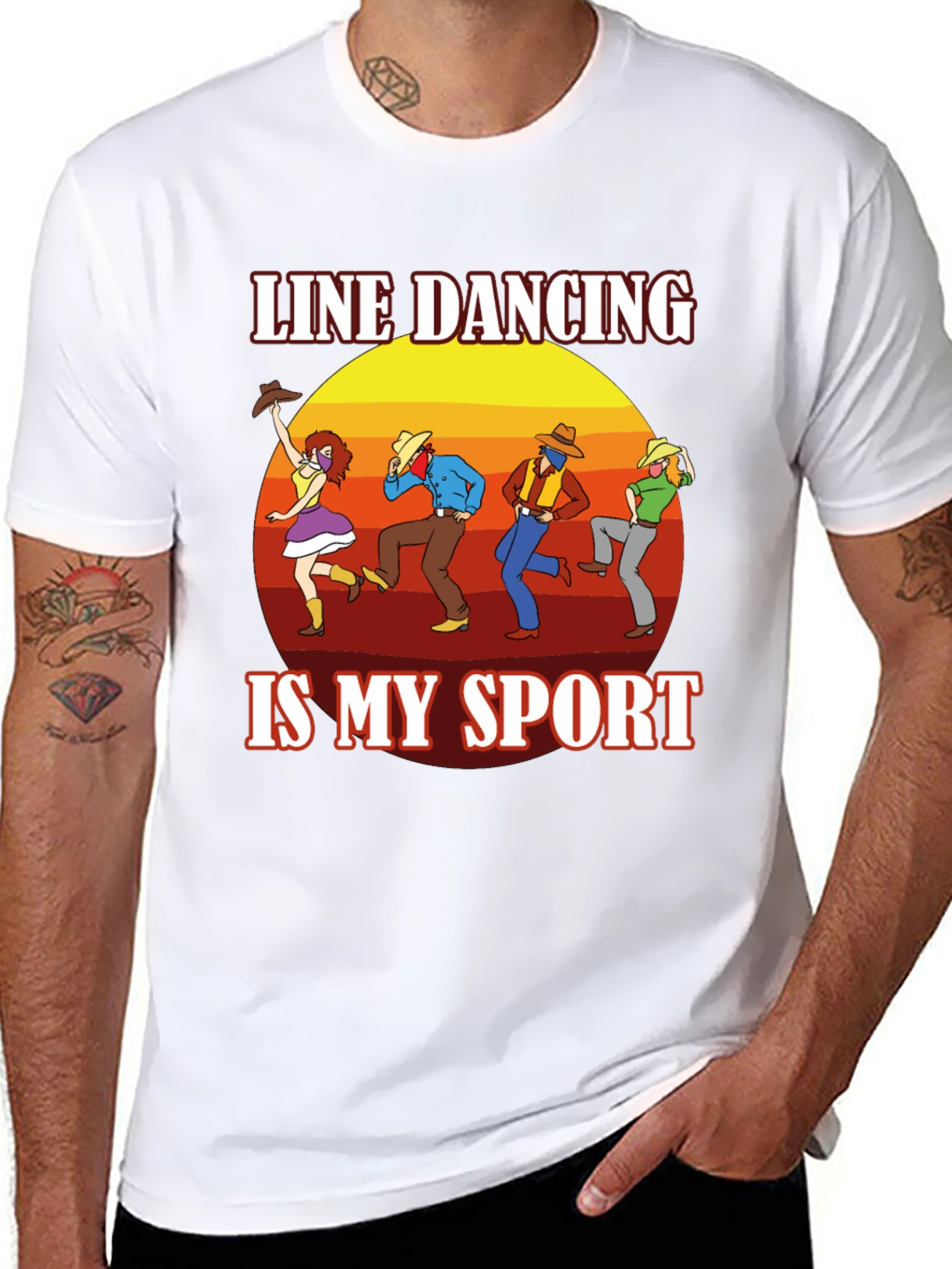 Line Dancing Is My Sport T-Shirt