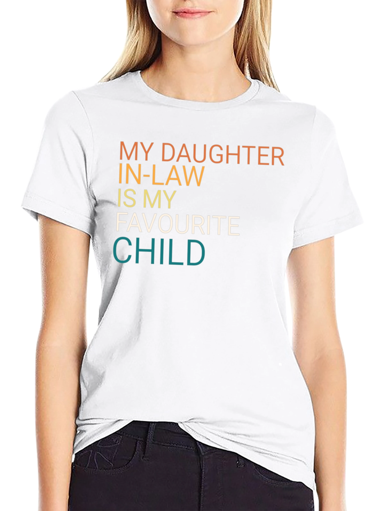 Daughter In-Law Favorite Child Tee