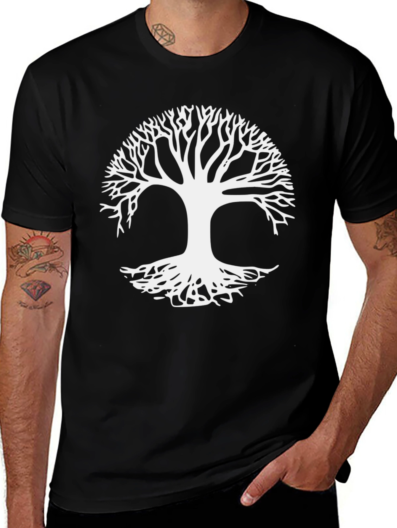 Tree of Life Graphic Tee - Black