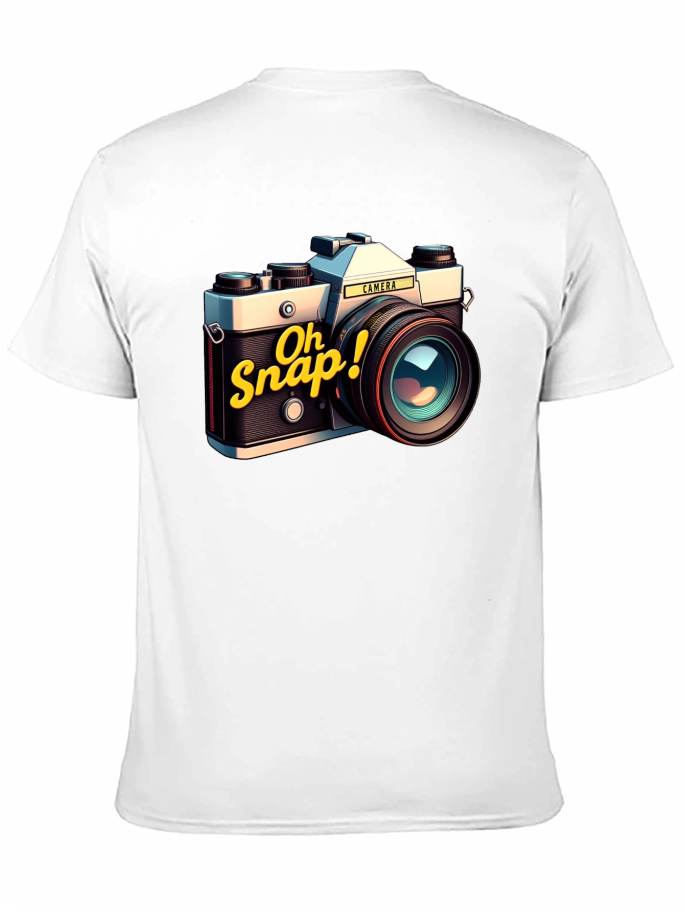 Retro Camera T-Shirt - Oh Snap!