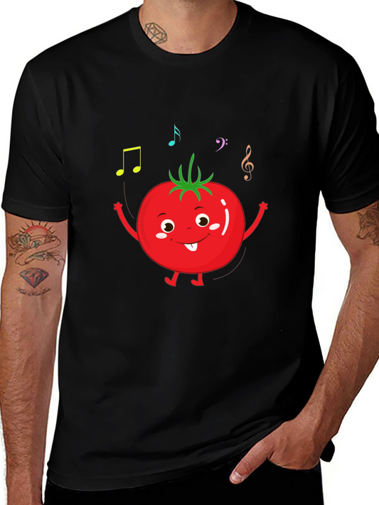Tomato Music Funny T-Shirt