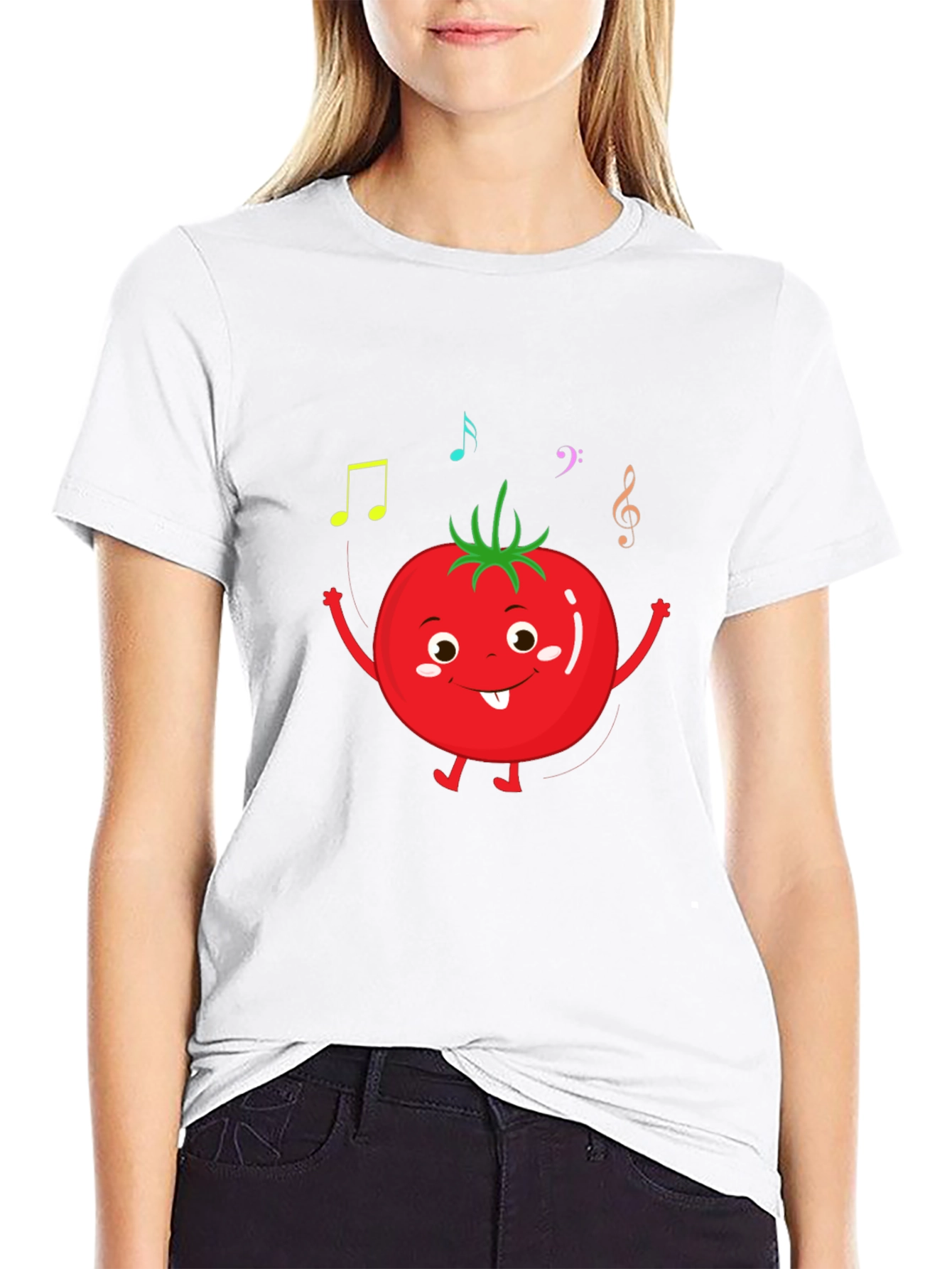 Tomato Music Funny T-Shirt