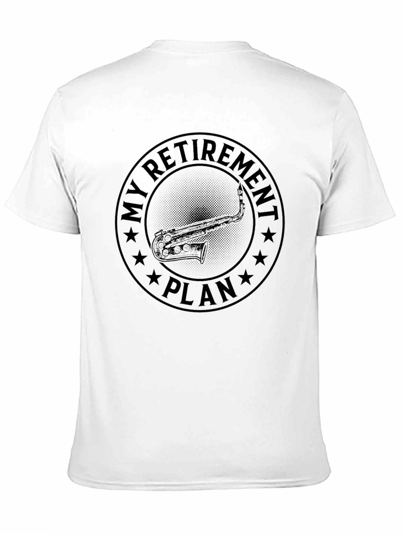 My Retirement Plan Saxophone Graphic Tee