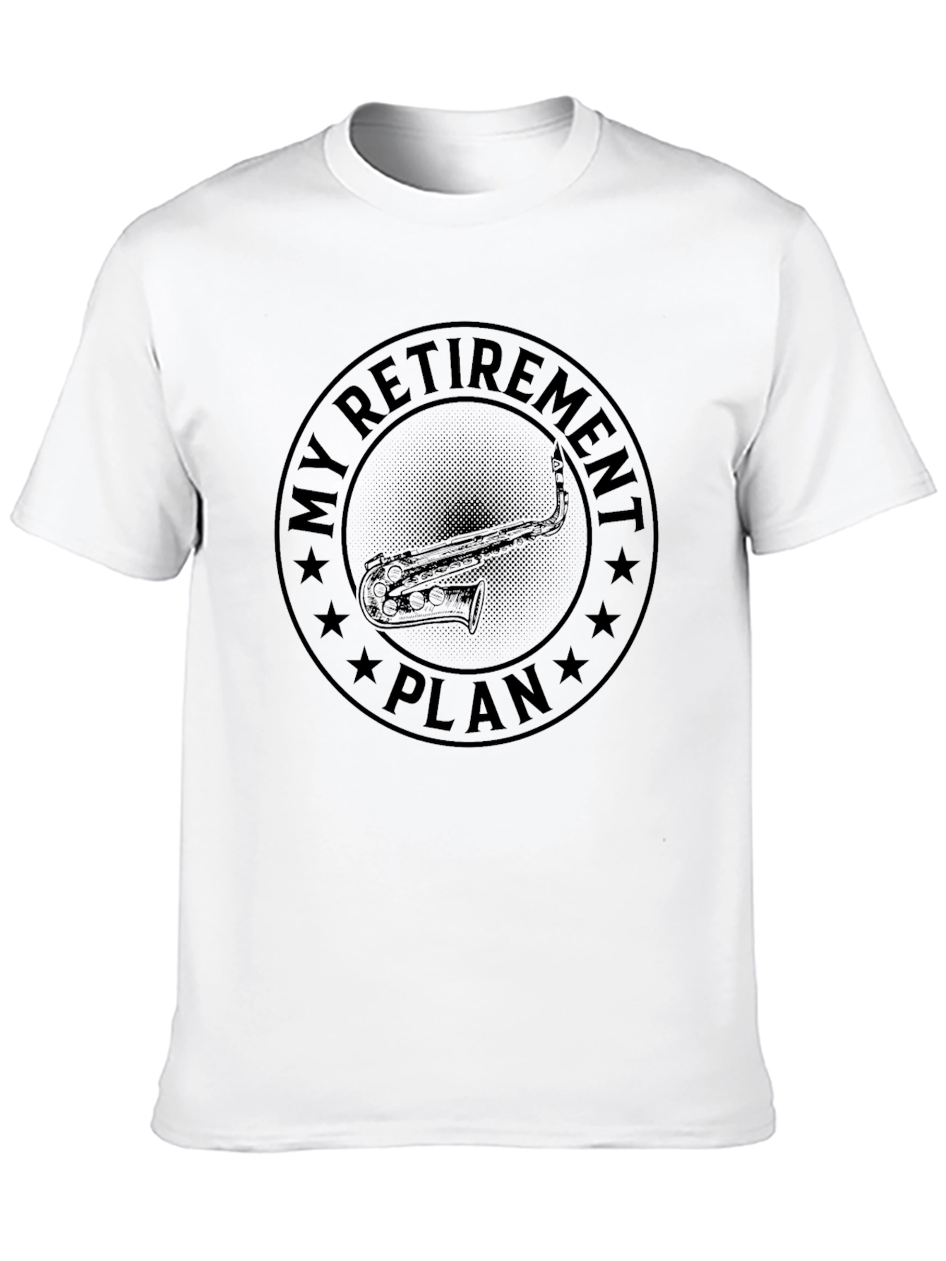 My Retirement Plan Saxophone Graphic Tee
