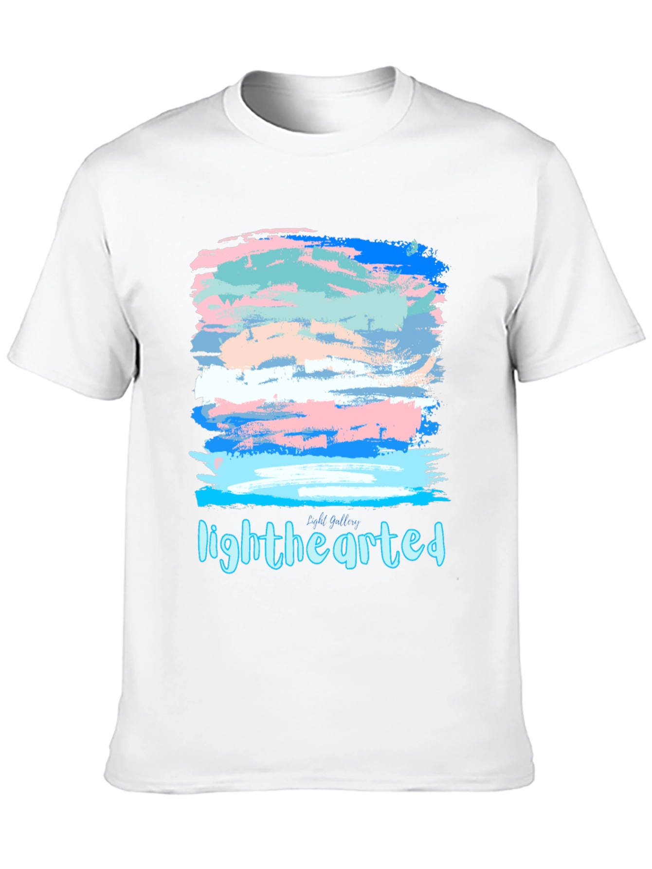 Lighthearted Transgender Pride Flag T-Shirt