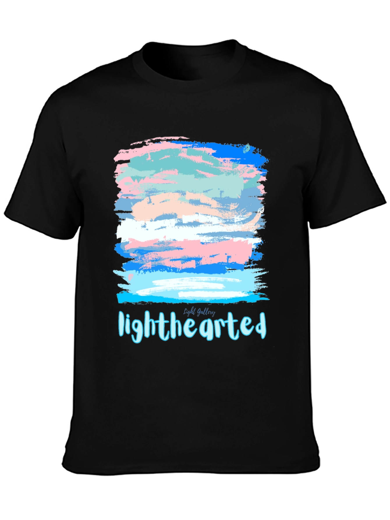 Lighthearted Transgender Pride Flag T-Shirt