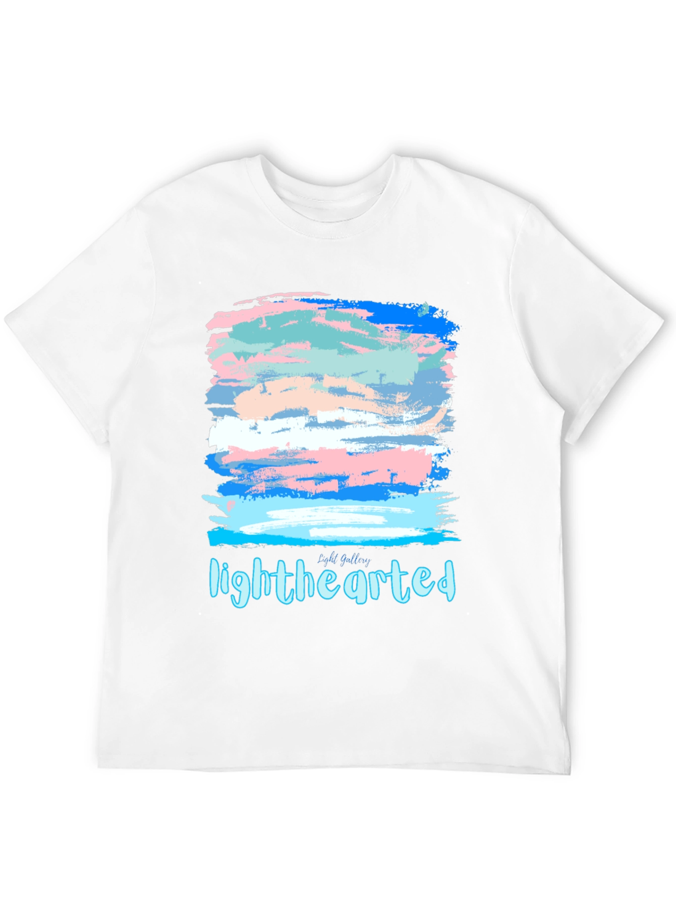 Lighthearted Transgender Pride Flag T-Shirt