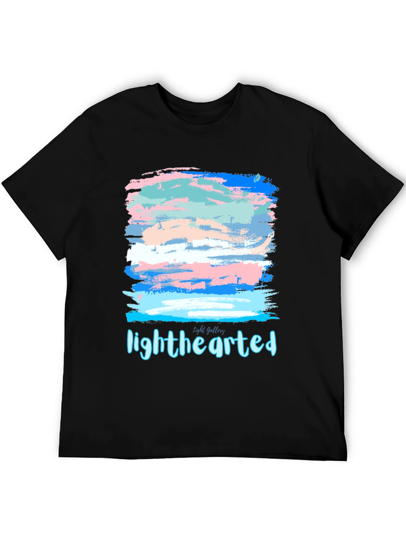 Lighthearted Transgender Pride Flag T-Shirt