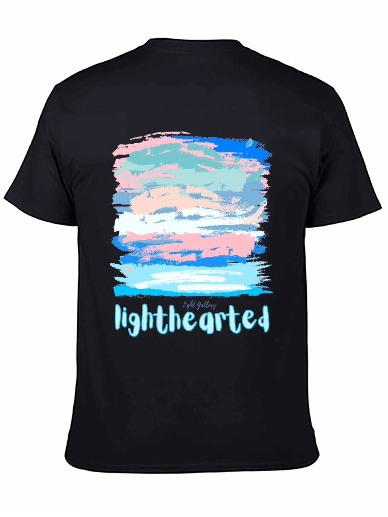 Lighthearted Transgender Pride Flag T-Shirt