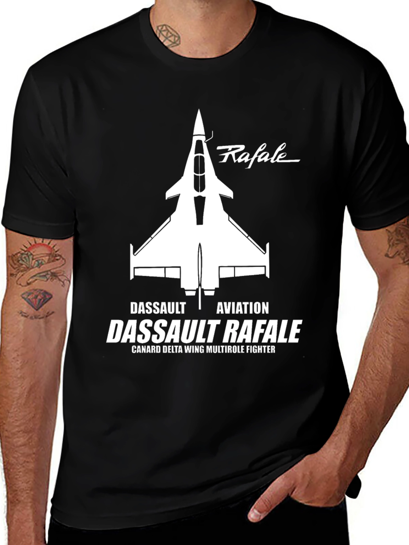 Dassault Rafale Fighter Jet T-Shirt - Aviation Tee