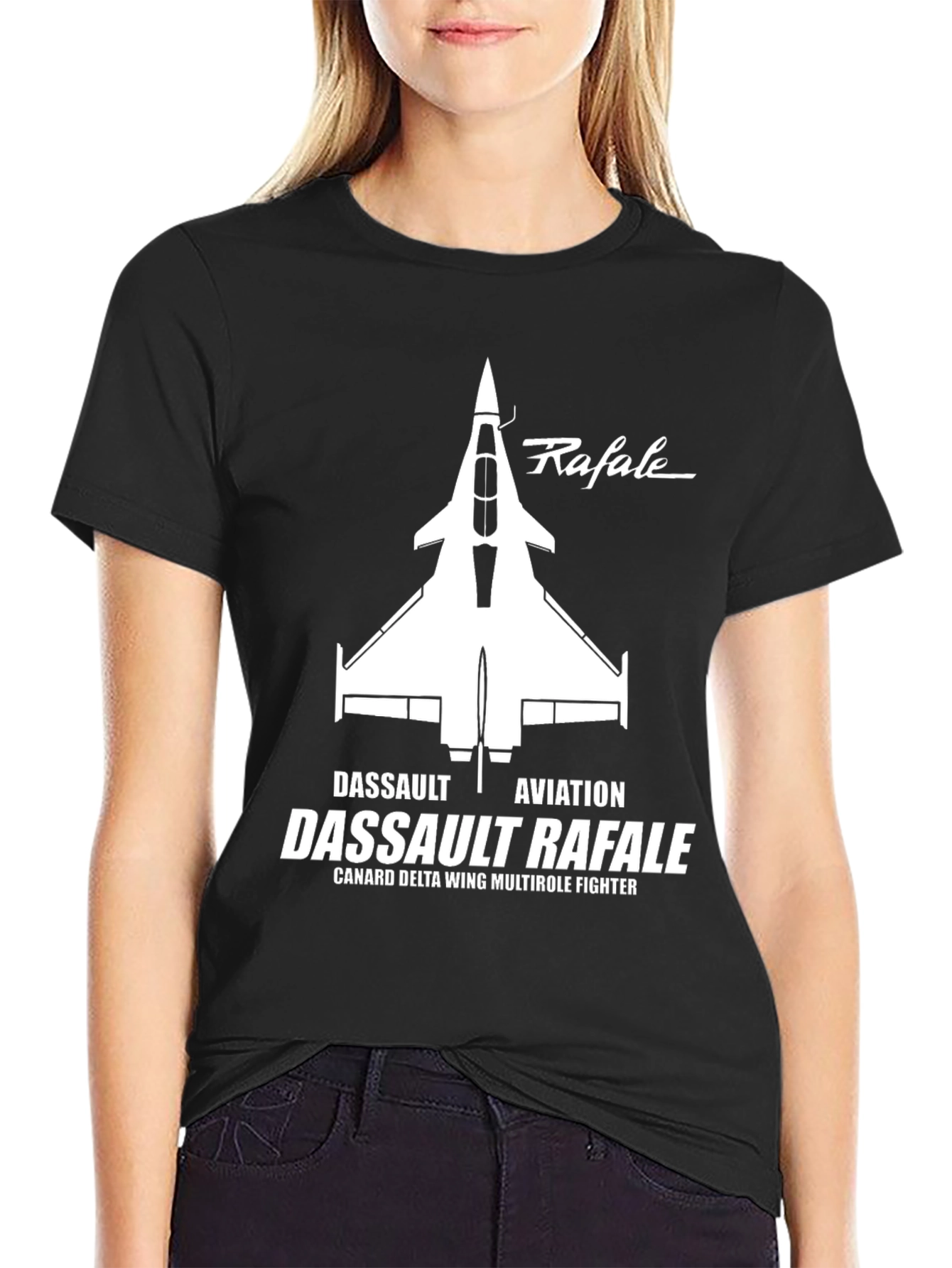 Dassault Rafale Fighter Jet T-Shirt - Aviation Tee