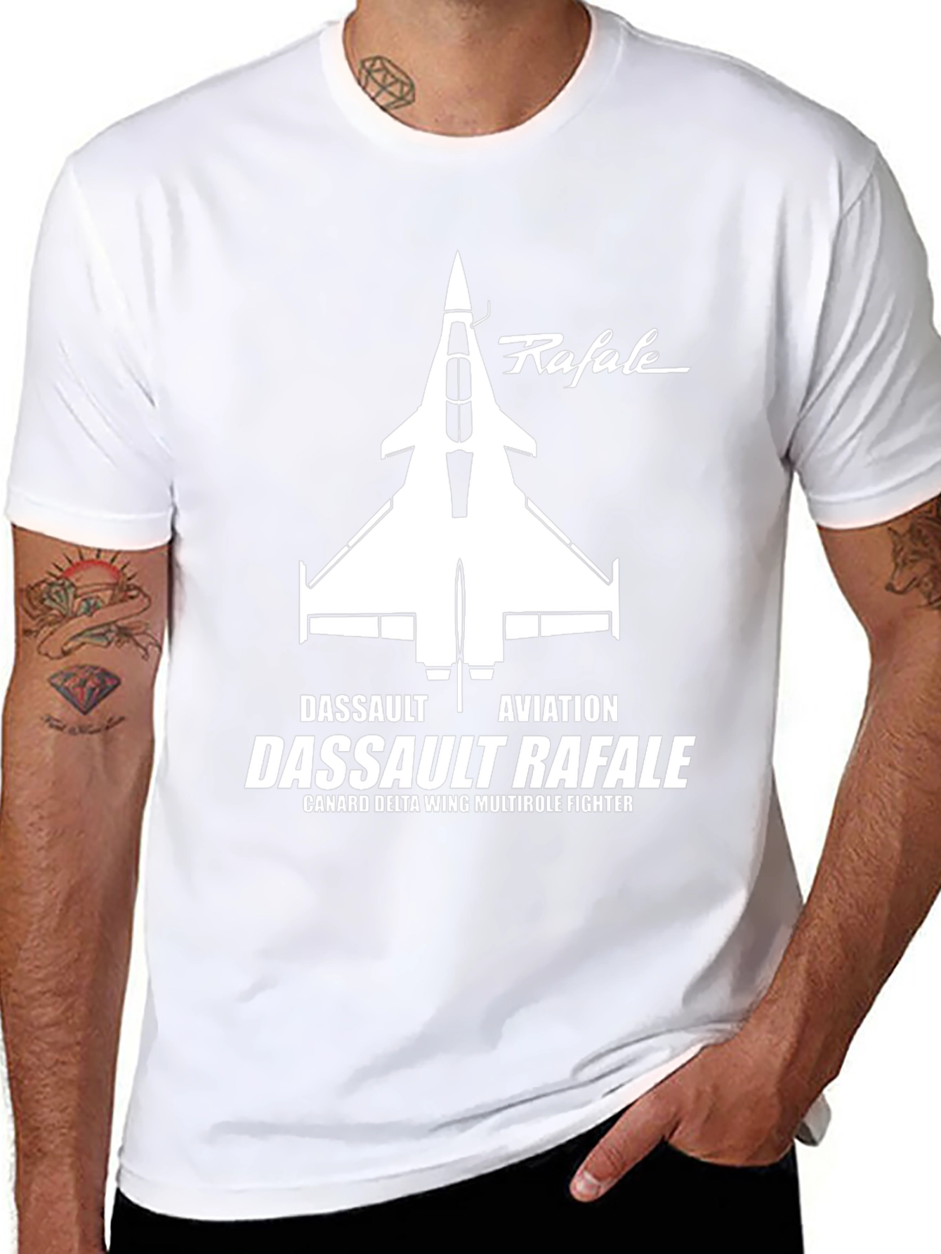 Dassault Rafale Fighter Jet T-Shirt - Aviation Tee