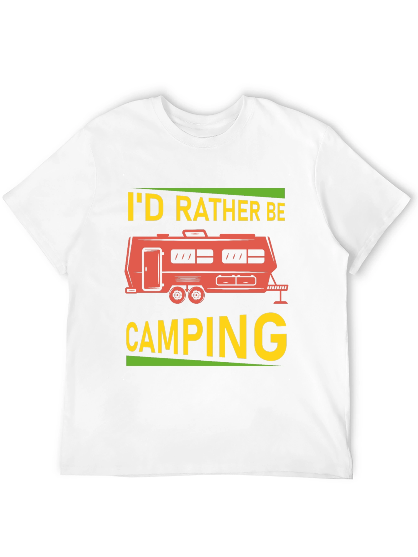 Id Rather Be Camping Graphic Tee