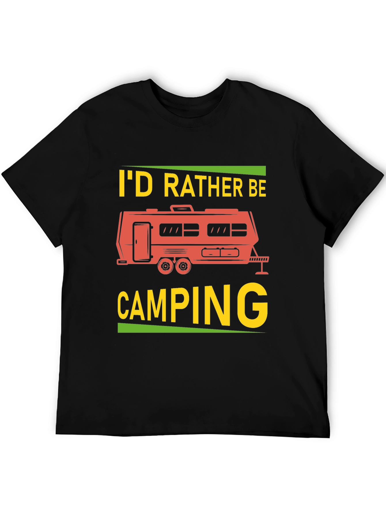 Id Rather Be Camping Graphic Tee