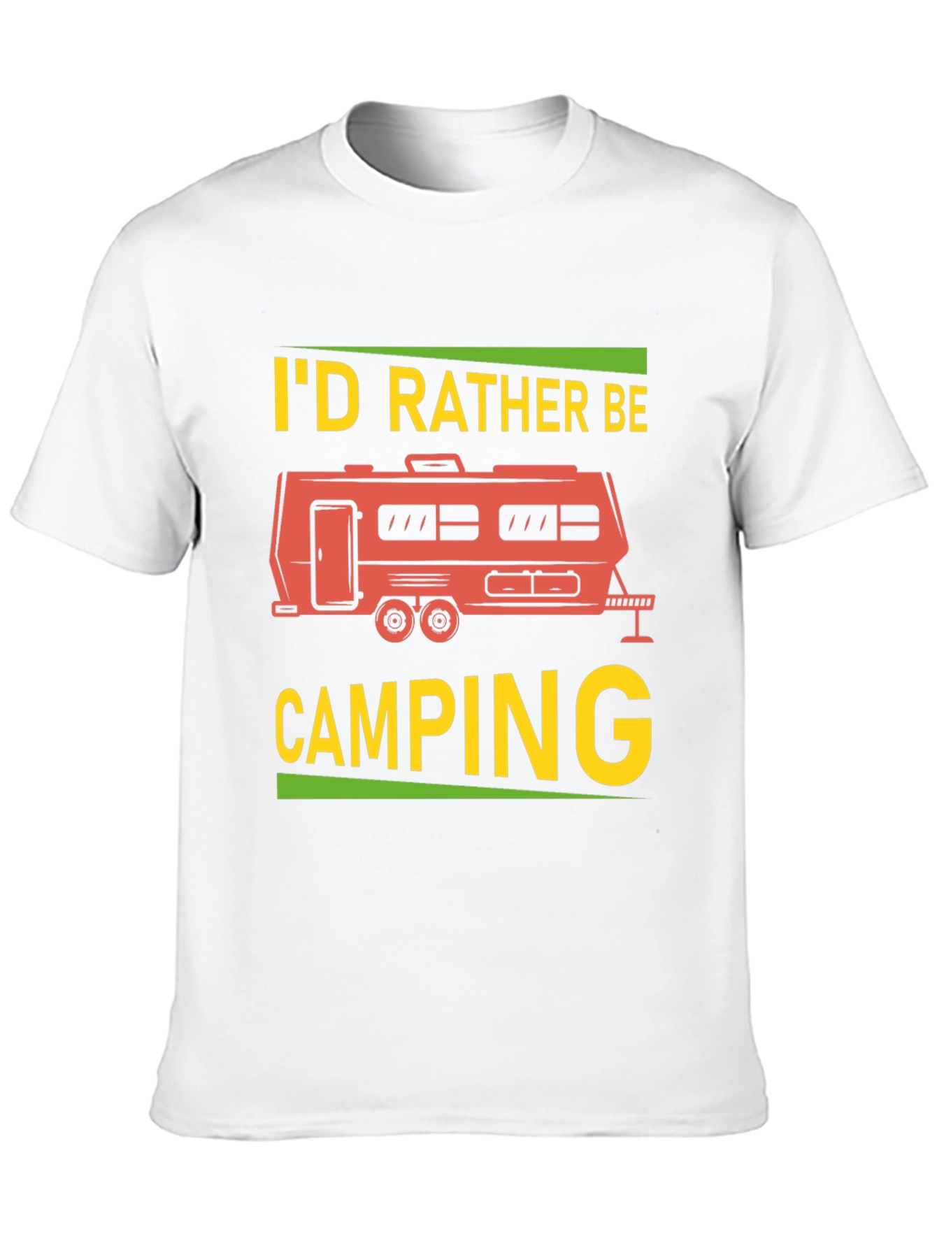 Id Rather Be Camping Graphic Tee