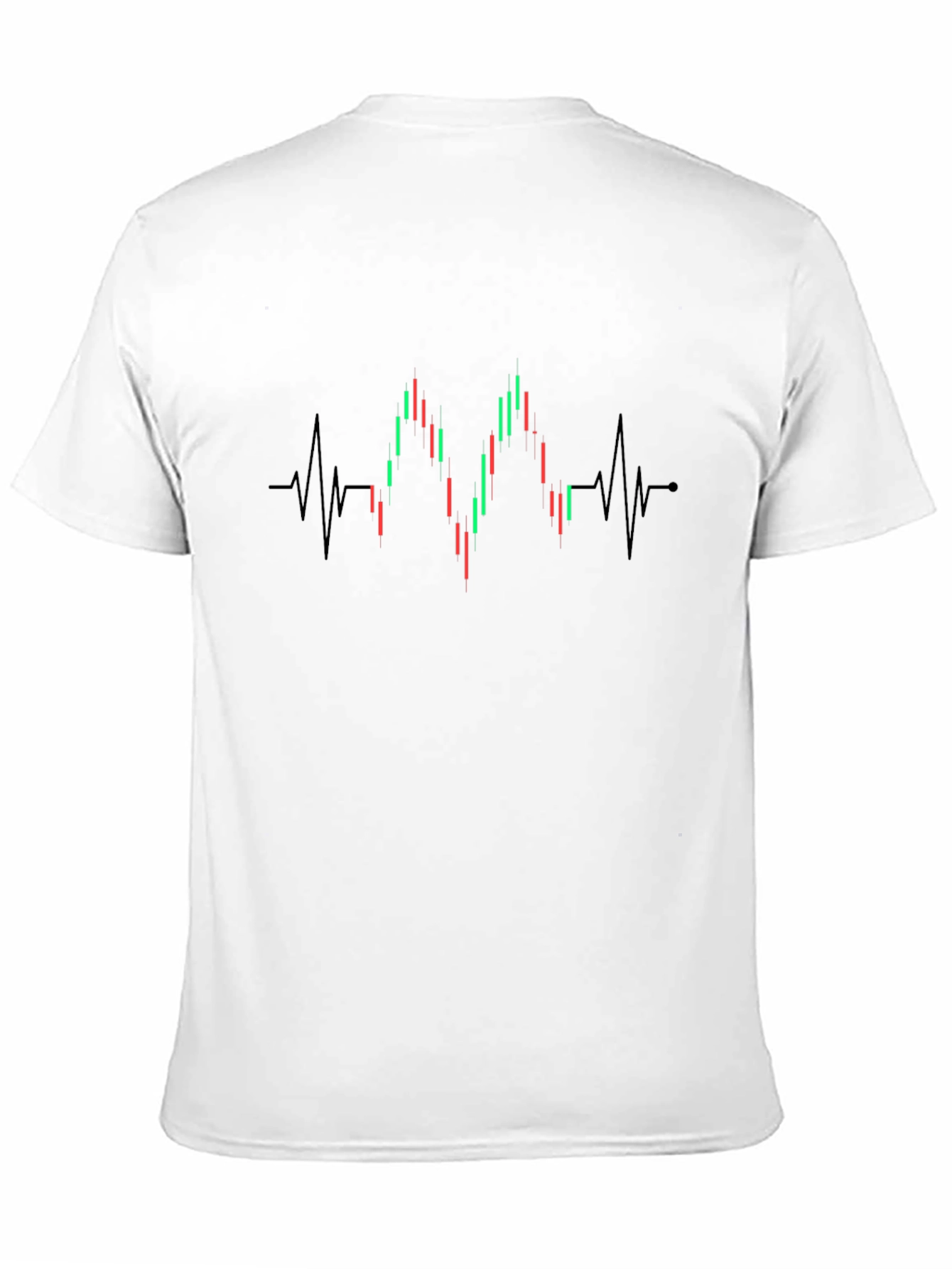 Stock Trader Heartbeat T-Shirt - Bull & Bear