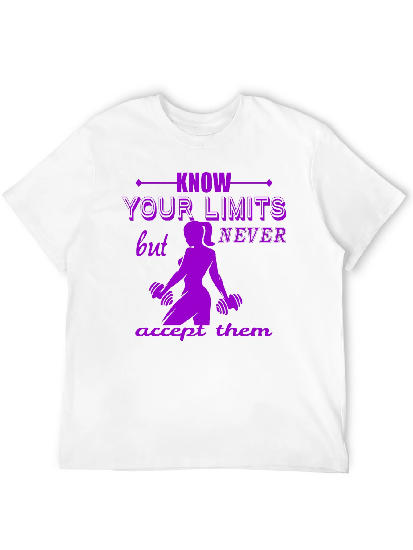 Know Your Limits Workout Graphic Tee