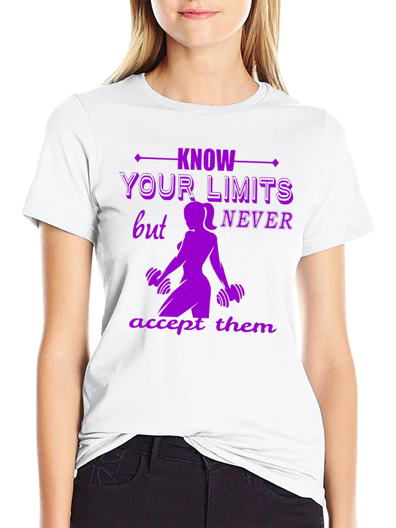 Know Your Limits Workout Graphic Tee