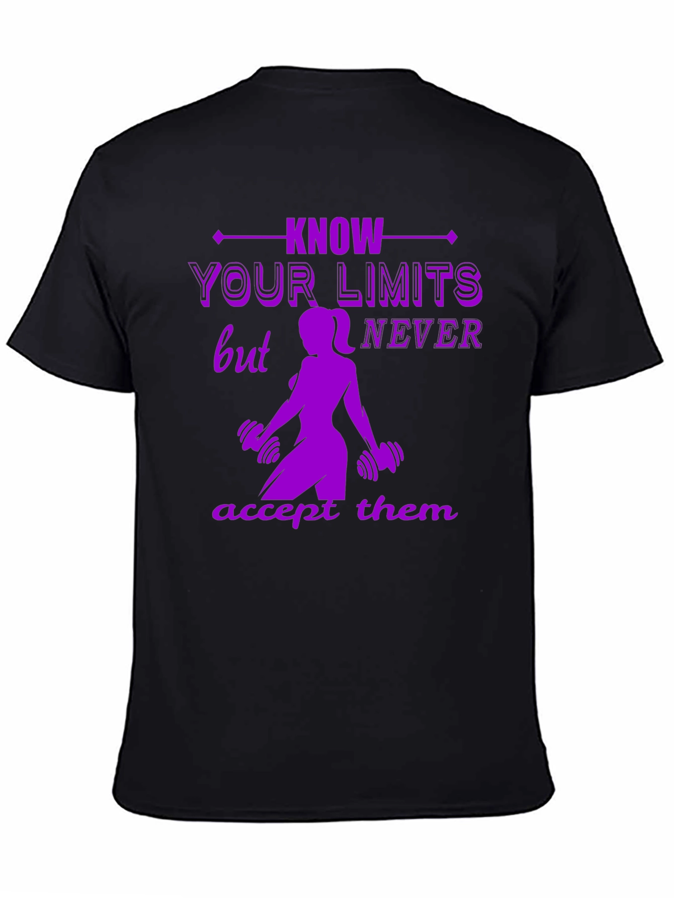 Know Your Limits Workout Graphic Tee