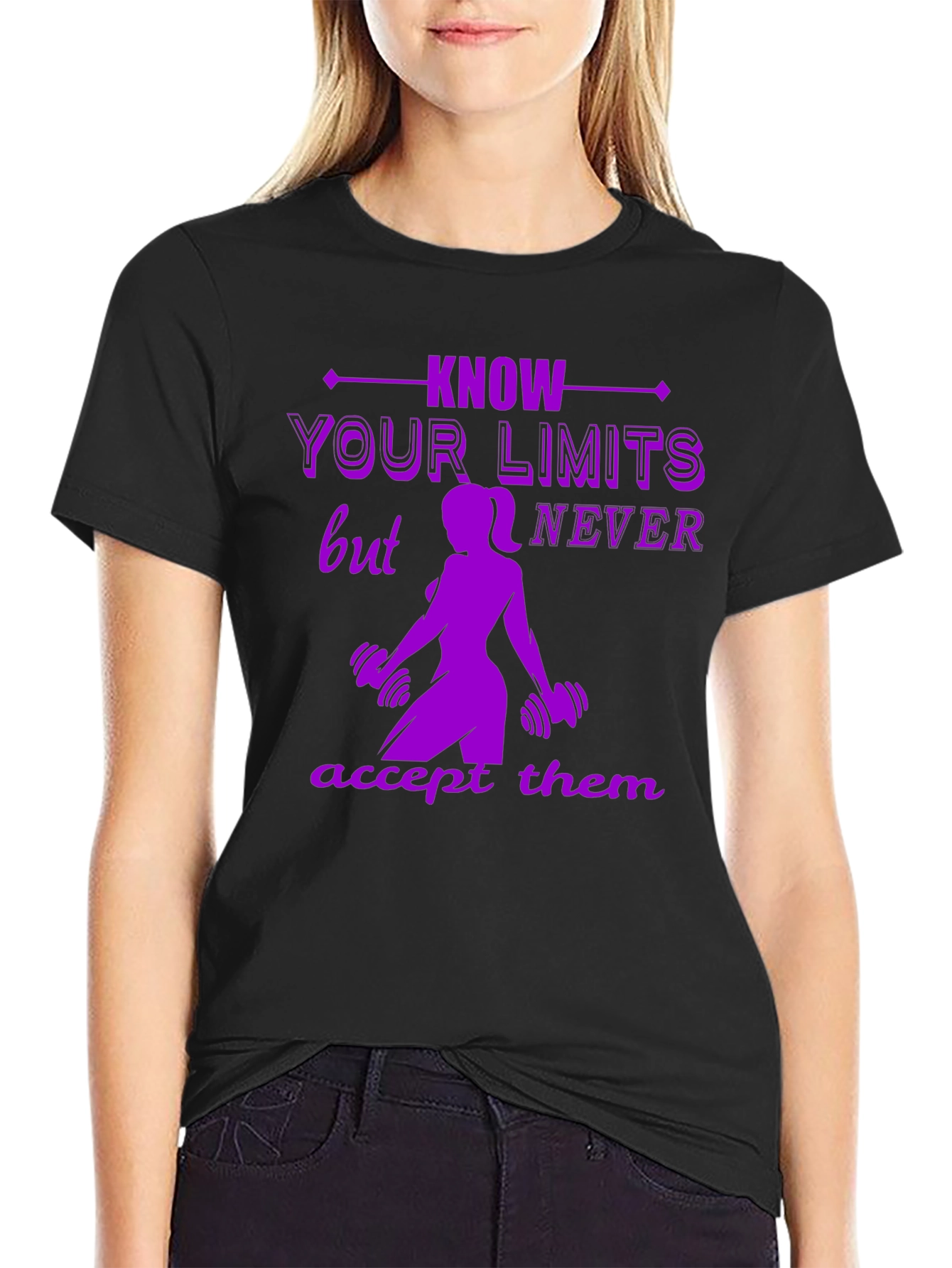 Know Your Limits Workout Graphic Tee