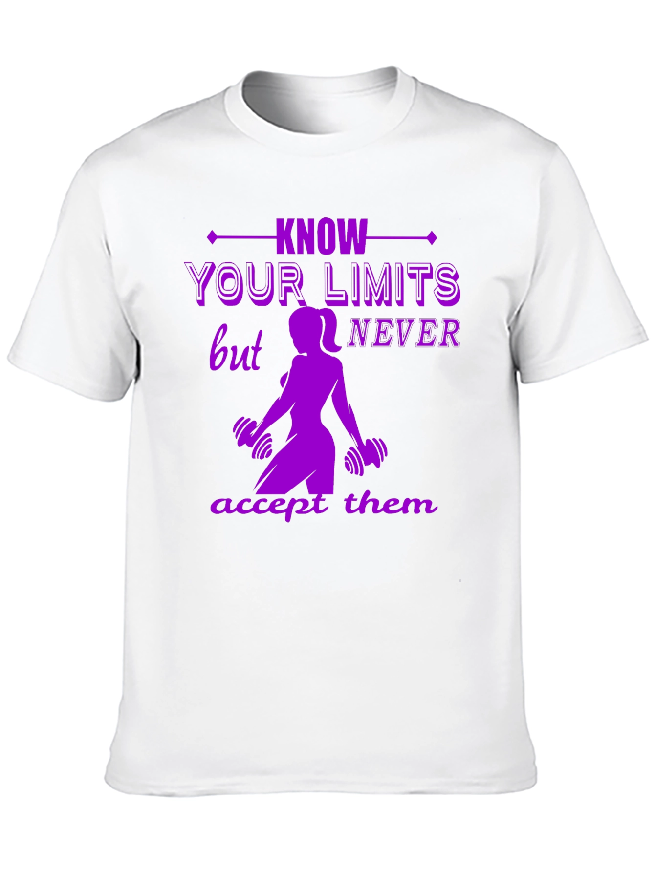 Know Your Limits Workout Graphic Tee