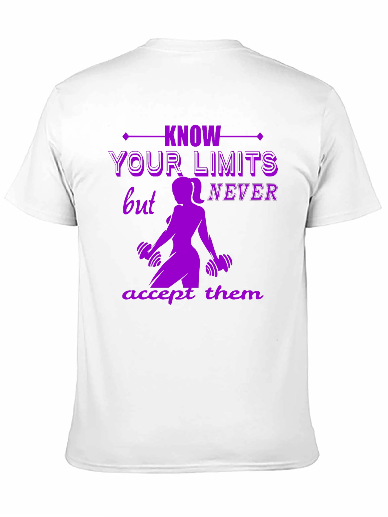 Know Your Limits Workout Graphic Tee