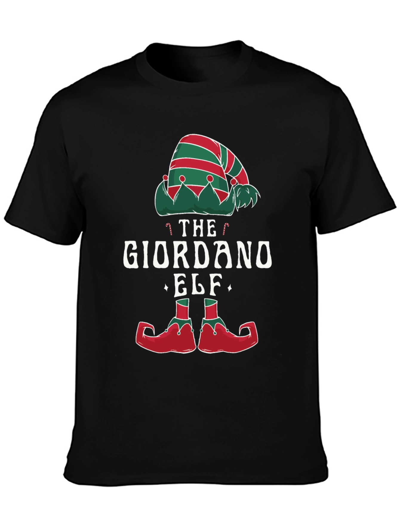 Giordano Elf Christmas Graphic T-Shirt