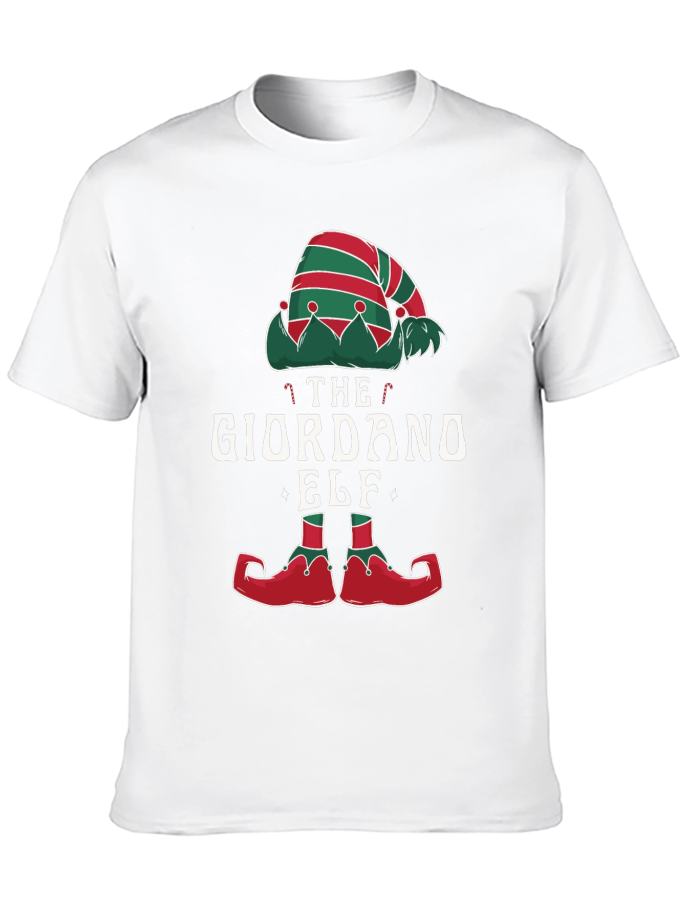 Giordano Elf Christmas Graphic T-Shirt