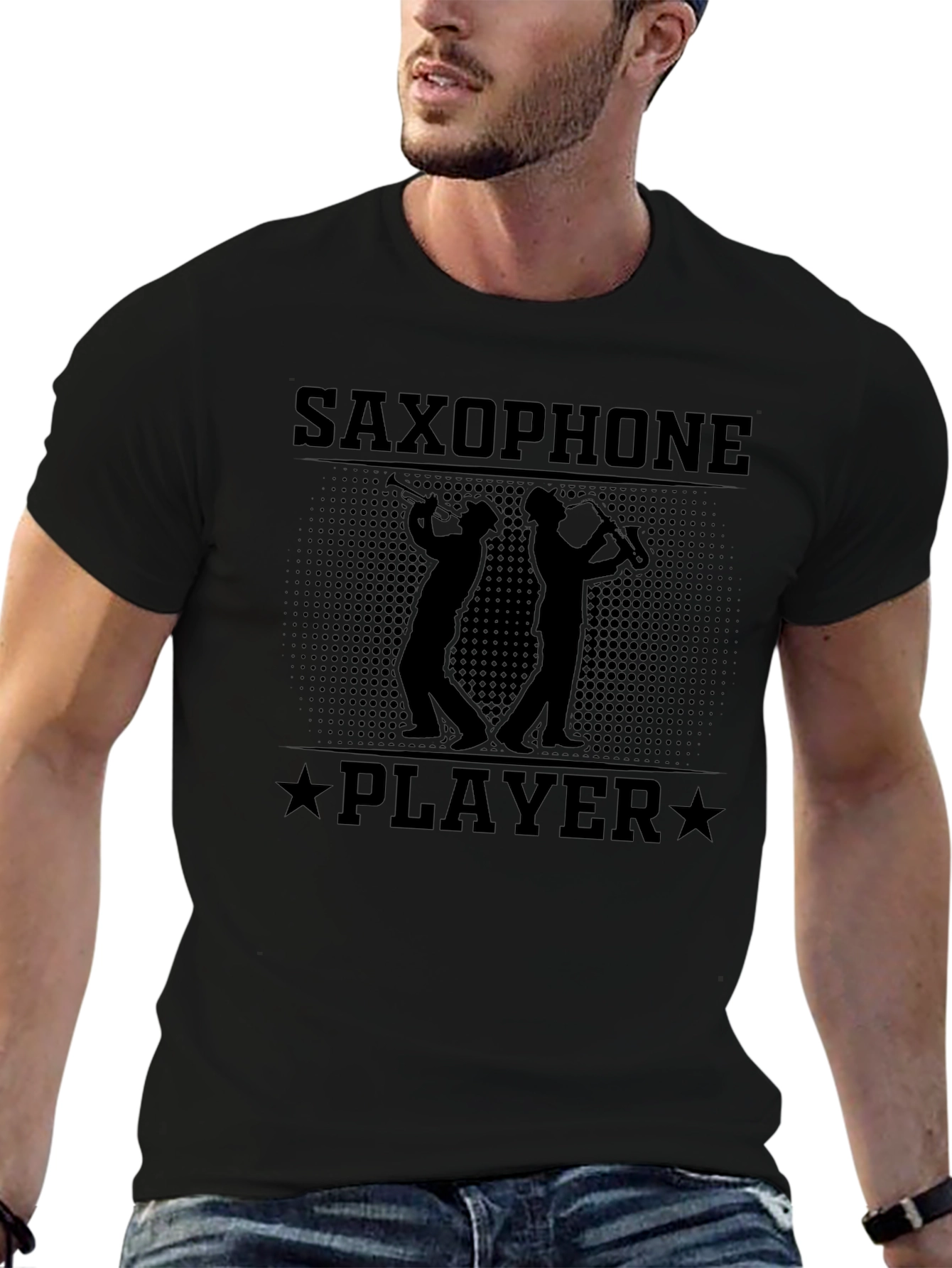 Saxophone Player T-Shirt - Musician Graphic Tee