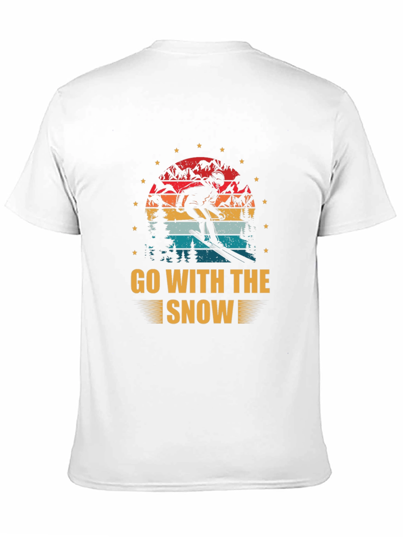 Go With The Snow Graphic Tee