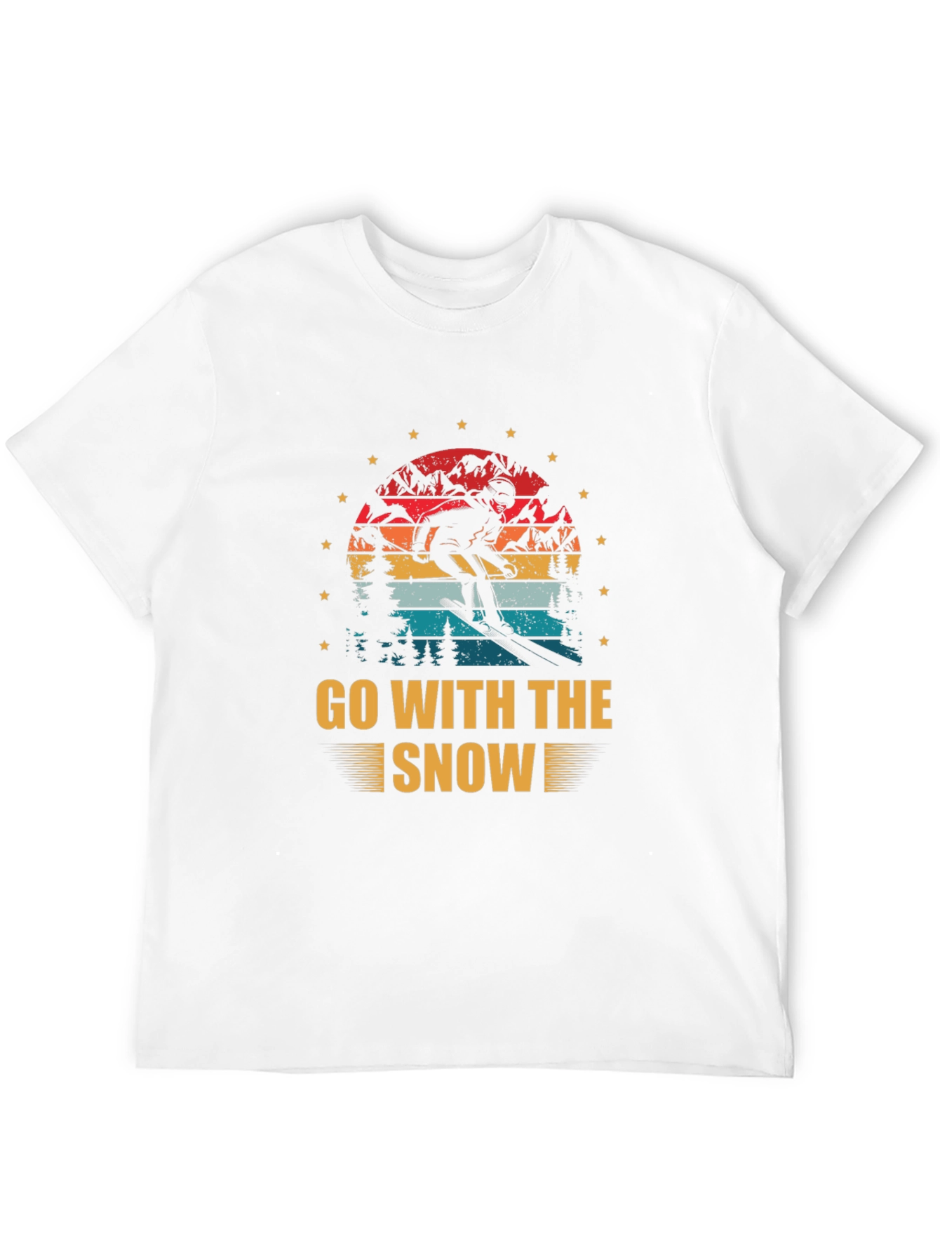 Go With The Snow Graphic Tee