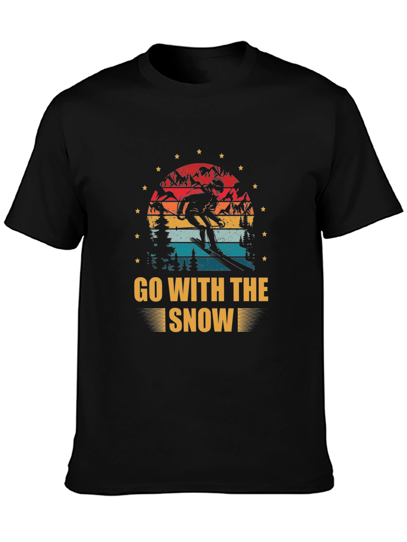 Go With The Snow Graphic Tee