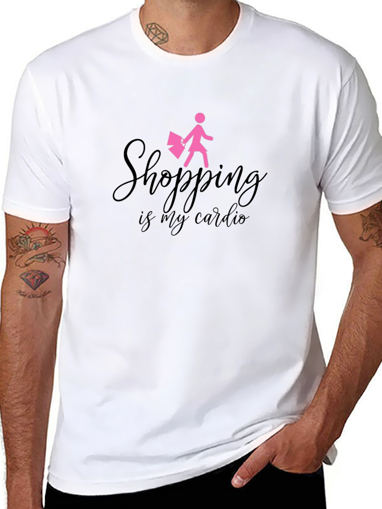 Shopping Is My Cardio Graphic Tee