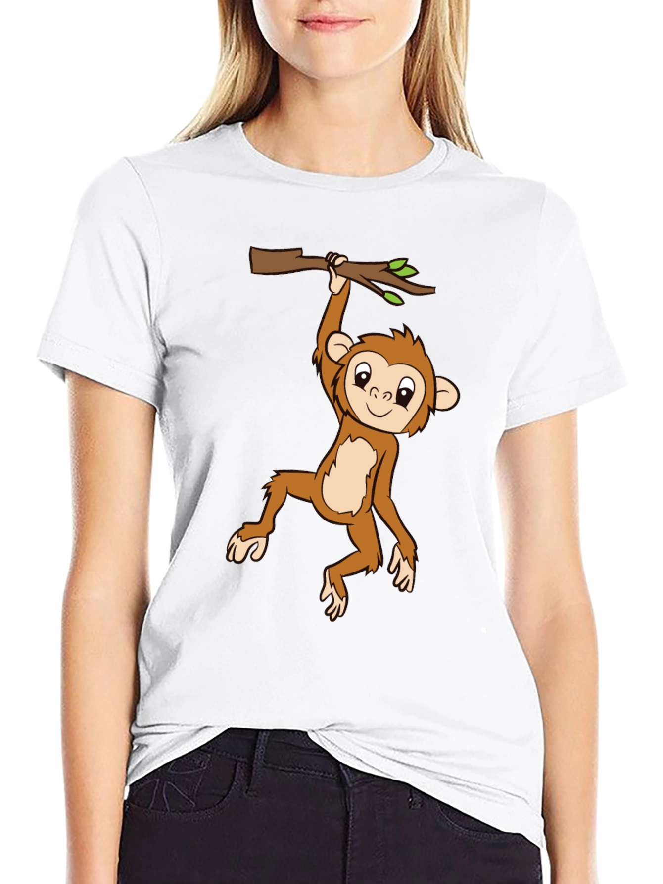 Monkey T-Shirt - Cute Primate Graphic Tee