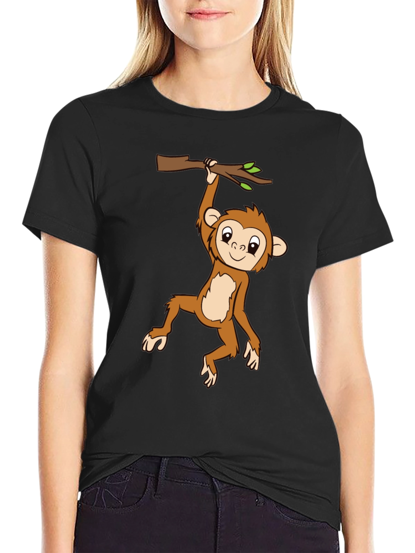 Monkey T-Shirt - Cute Primate Graphic Tee