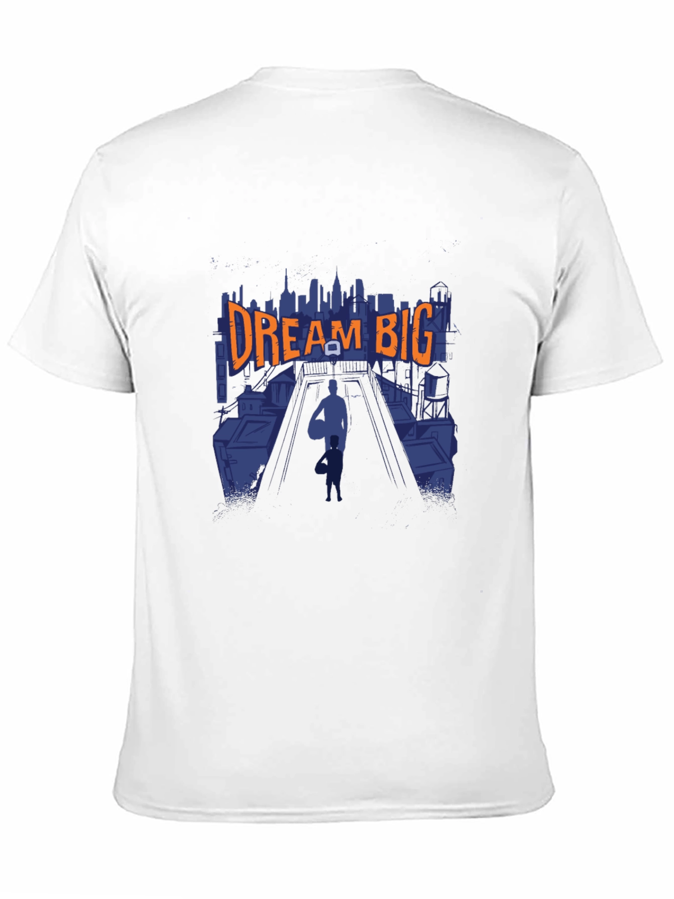 Dream Big Graphic T-Shirt - Black Cotton Tee
