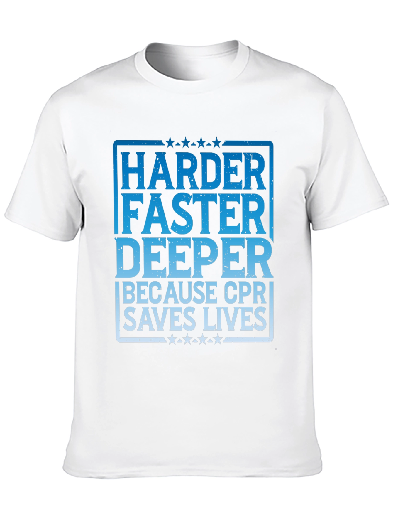 CPR Saves Lives Graphic T-Shirt