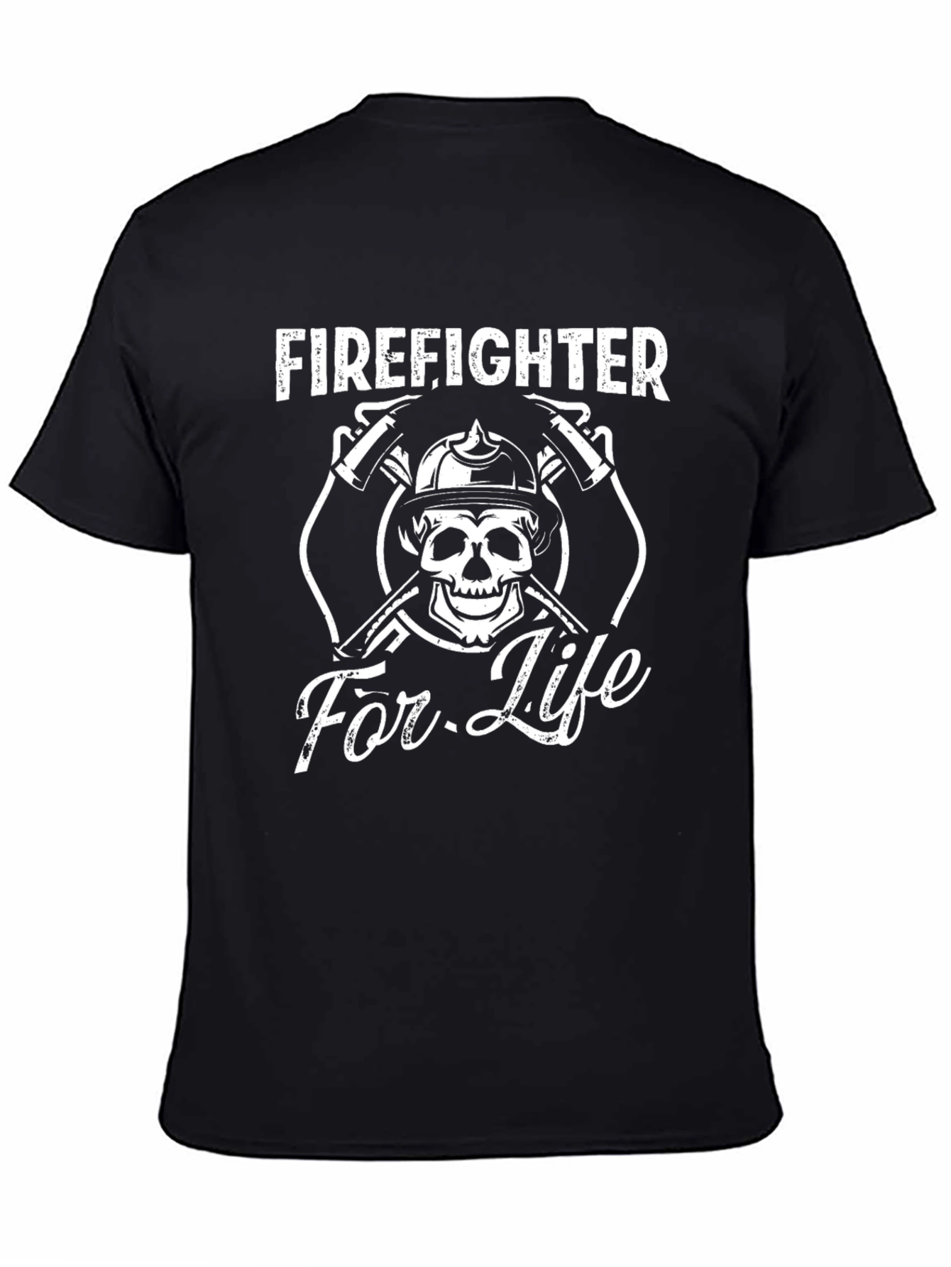 Firefighter For Life Graphic T-Shirt