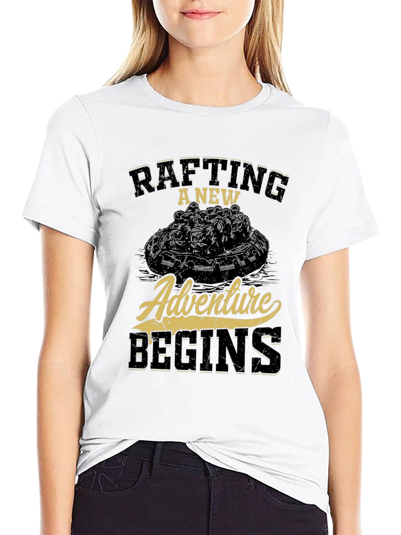 Rafting Adventure Begins T-Shirt