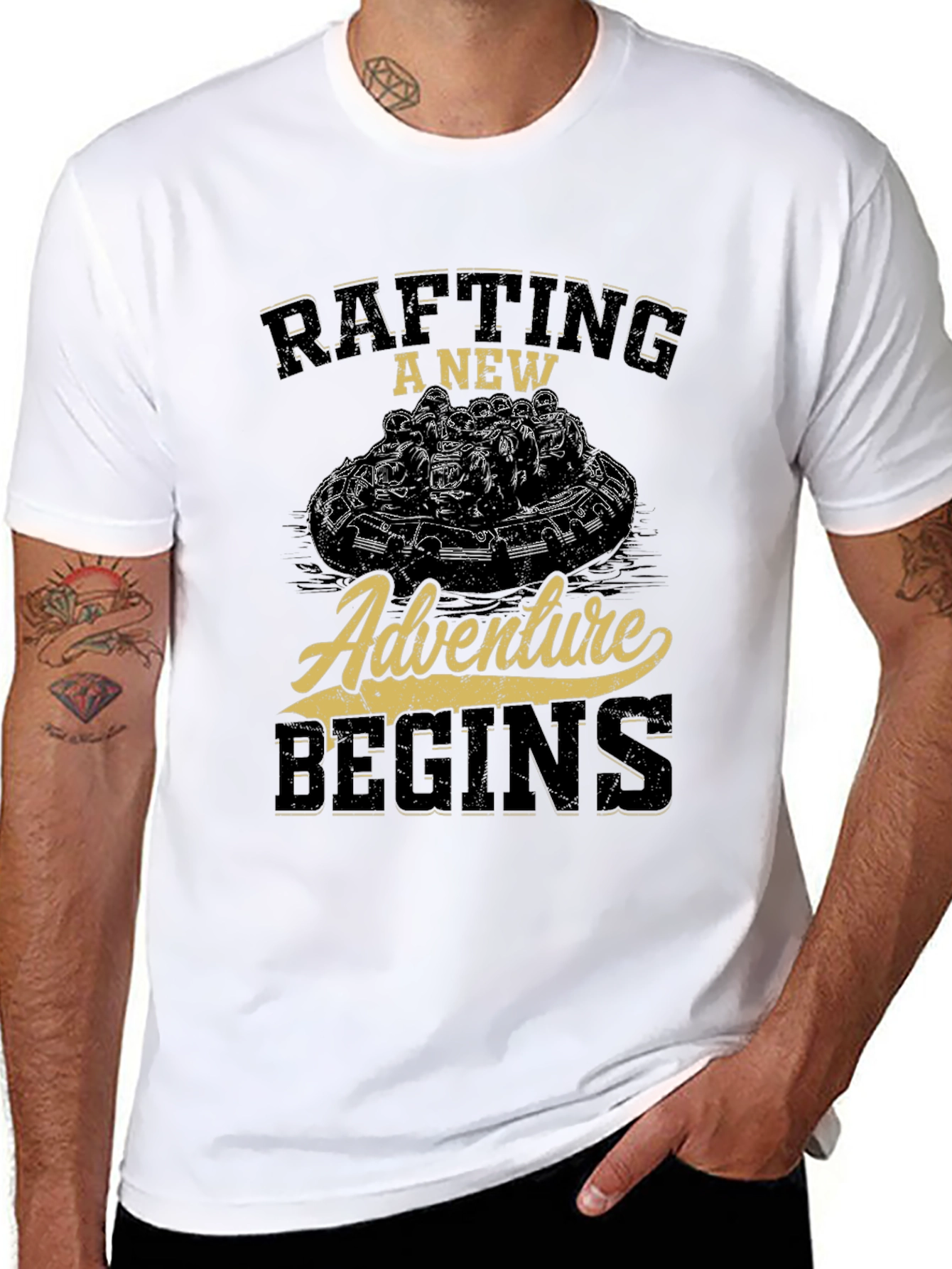 Rafting Adventure Begins T-Shirt
