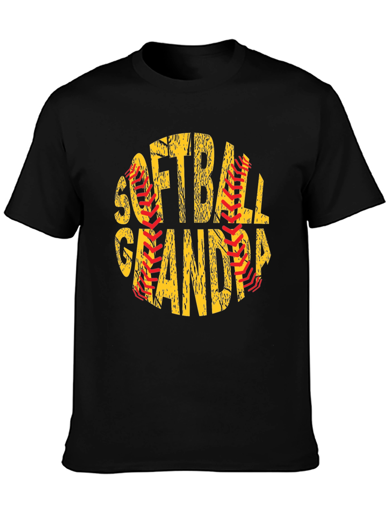 Softball Grandpa T-Shirt - Baseball Lover Gift