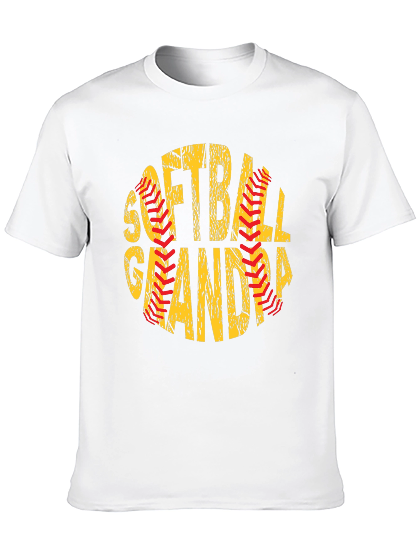 Softball Grandpa T-Shirt - Baseball Lover Gift