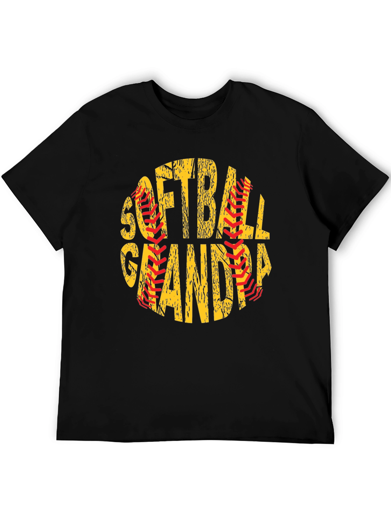 Softball Grandpa T-Shirt - Baseball Lover Gift