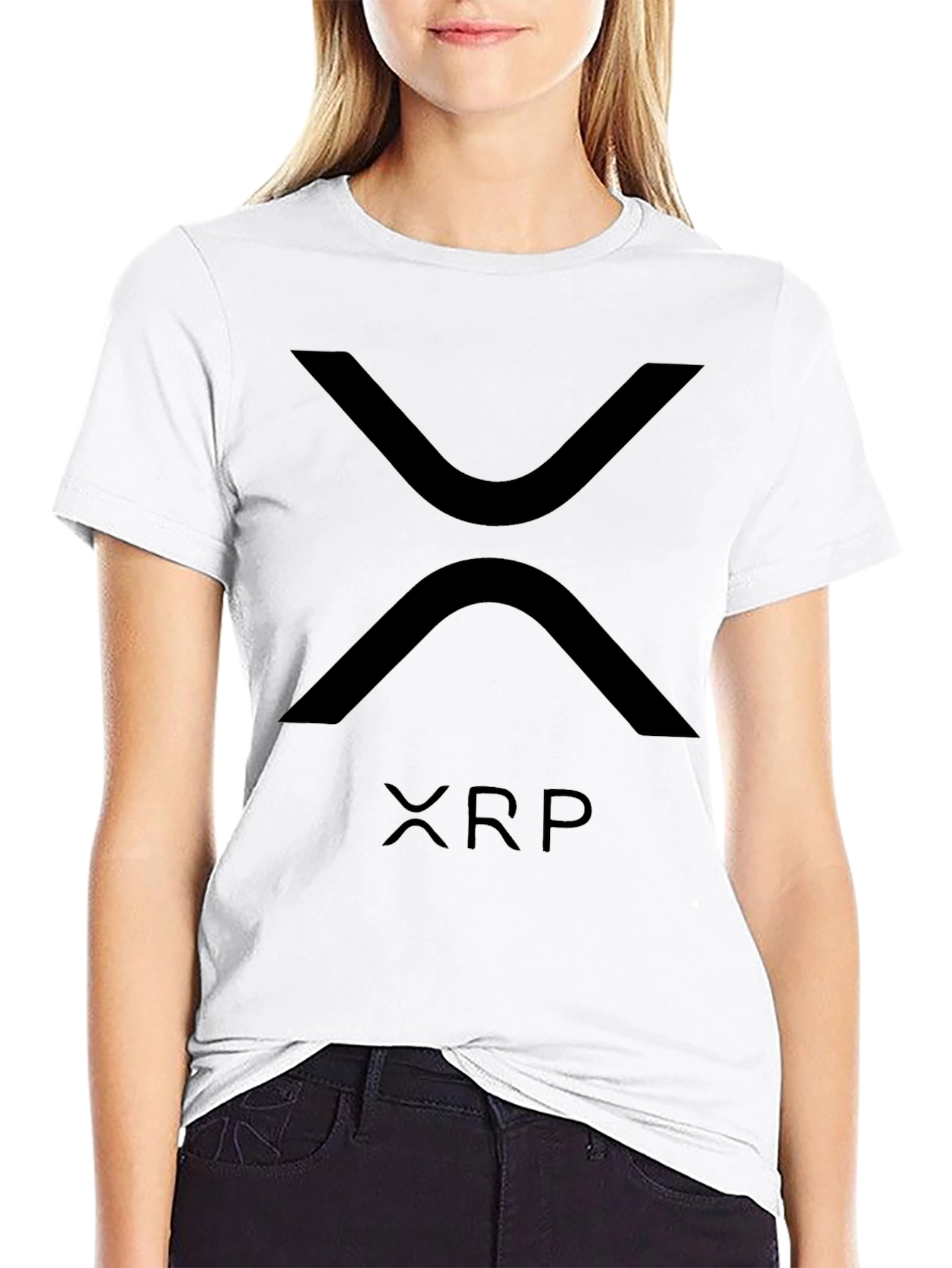 XRP Crypto T-Shirt - Modern Minimalist Style