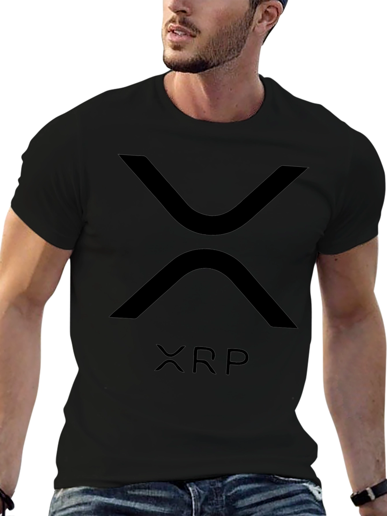 XRP Crypto T-Shirt - Modern Minimalist Style