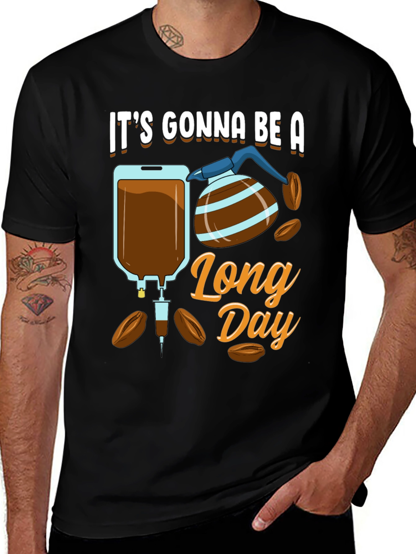 Its Gonna Be A Long Day Graphic T-Shirt