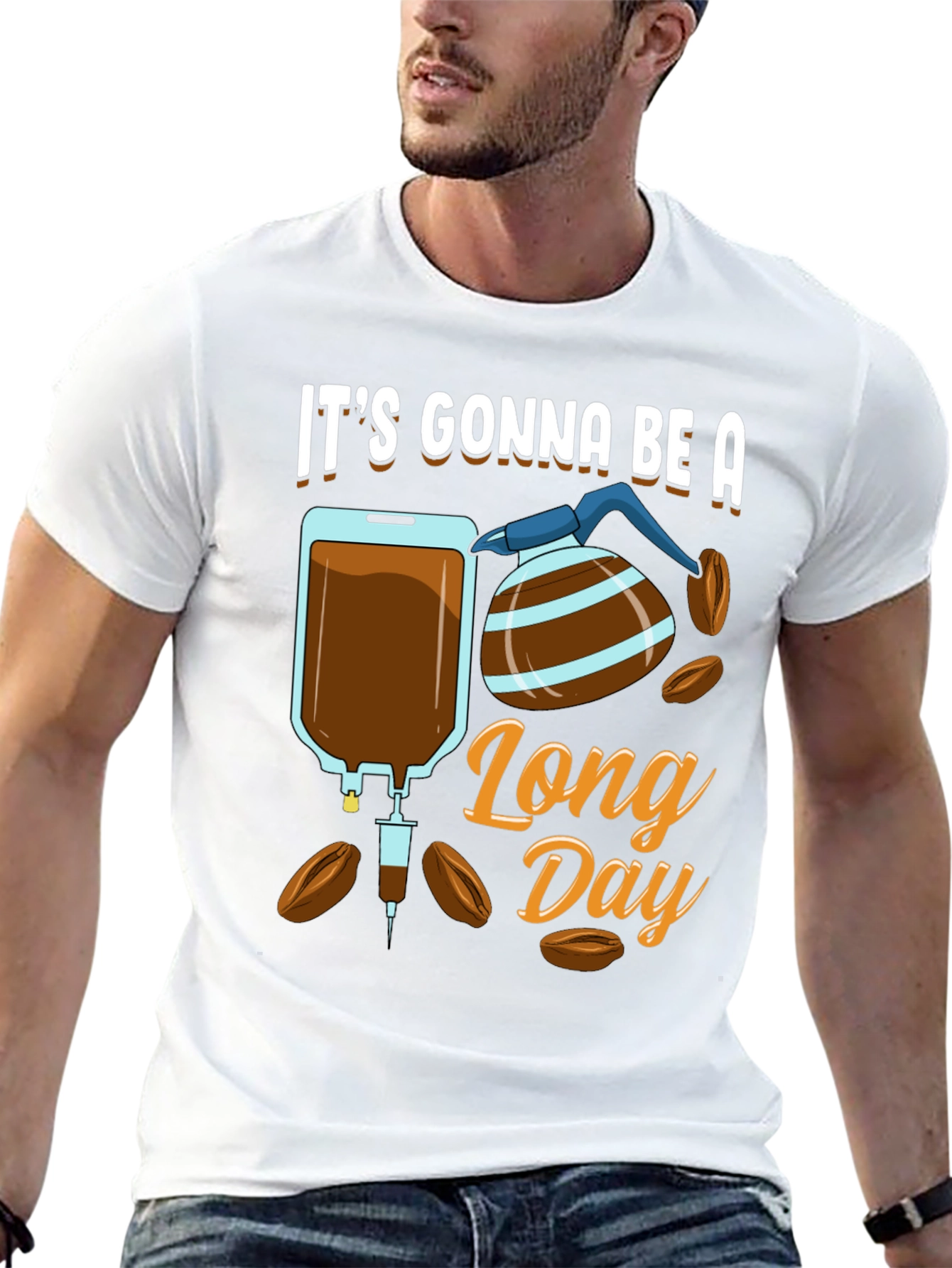 Its Gonna Be A Long Day Graphic T-Shirt