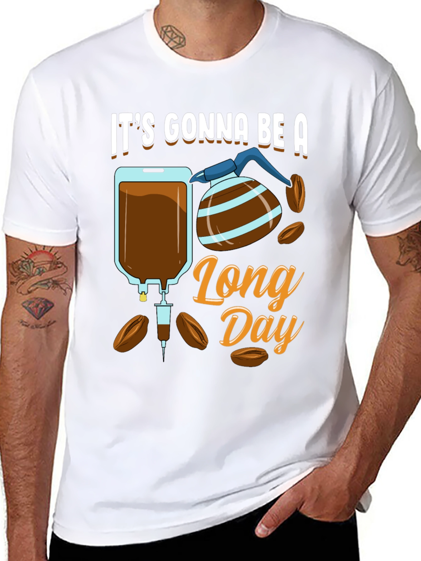 Its Gonna Be A Long Day Graphic T-Shirt