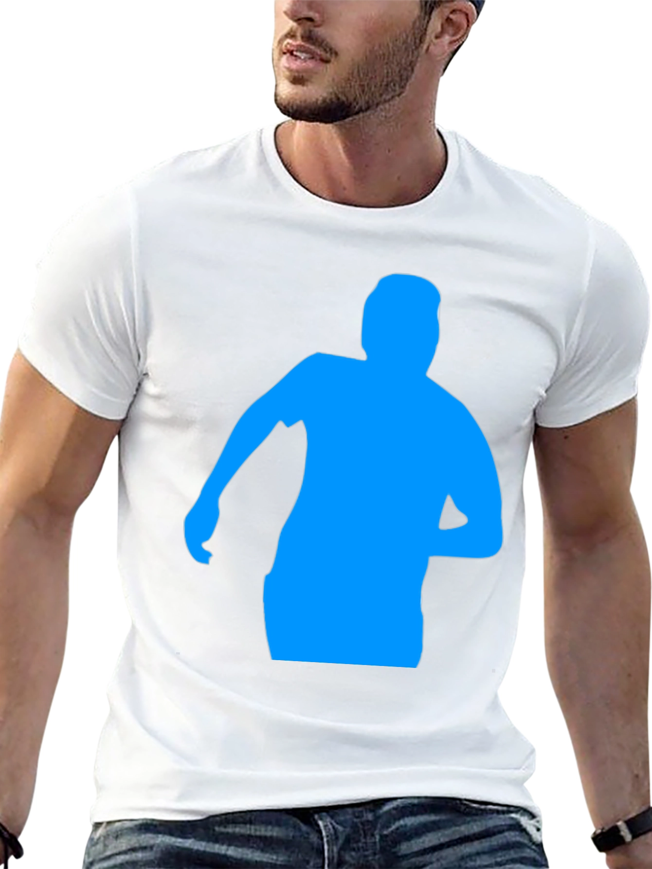 Silhouette Graphic Tee - Mens Black T-Shirt